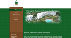 Desktop Screenshot of mandaringardens.net